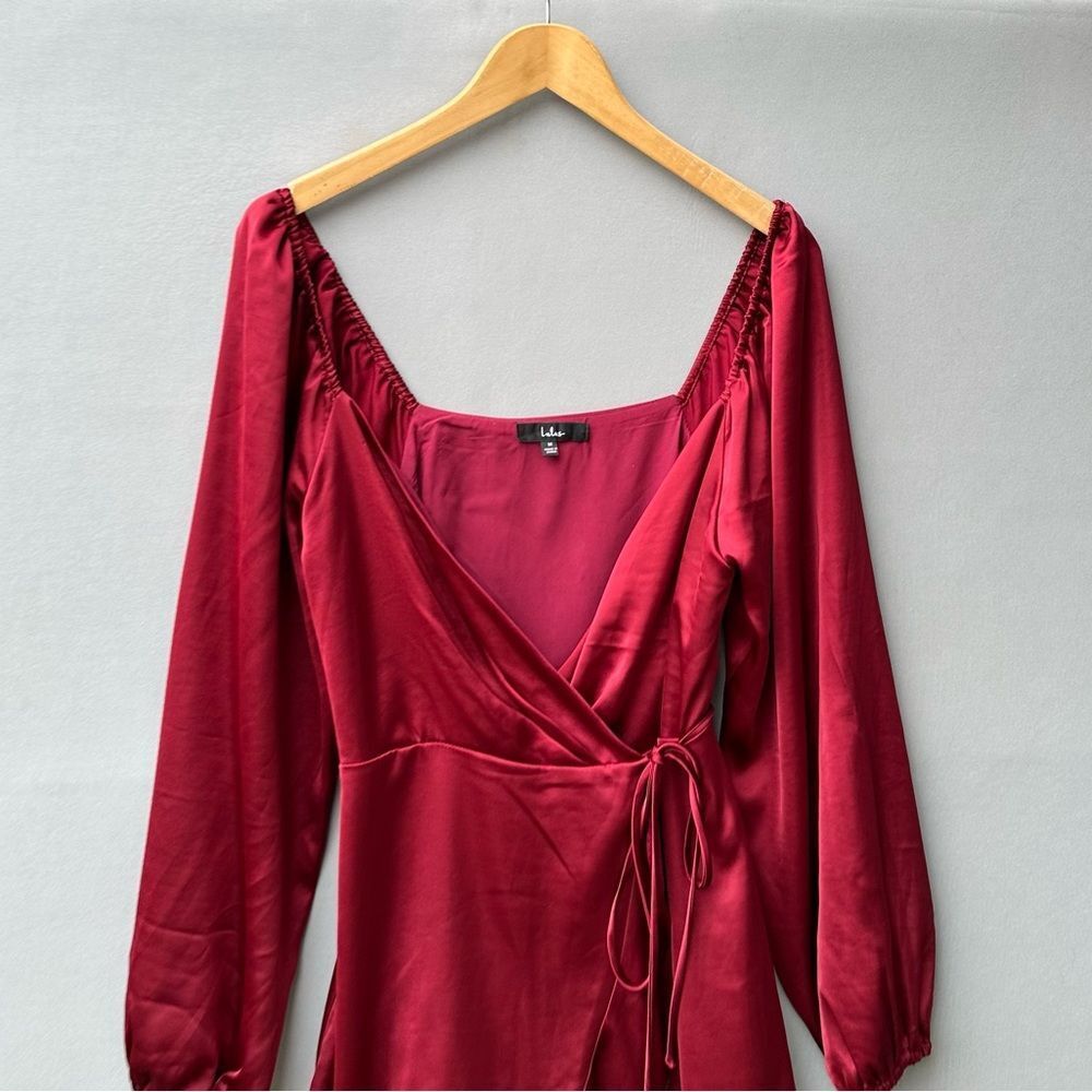 5 for $40 Lulus Wrap Dress Women Size M - Picture 2 of 6
